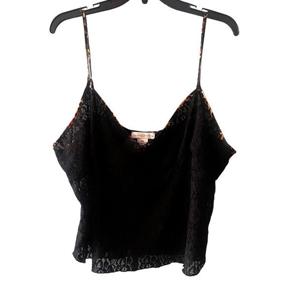 Private Luxuries black lace cami size XXL - Picture 1 of 6